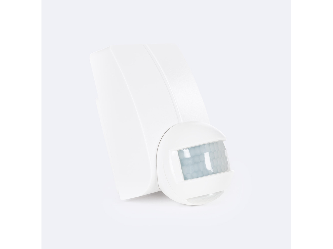 Sensor De Movimento Pir 360º Para Parede E Esquina, Ip54, Branco Branco