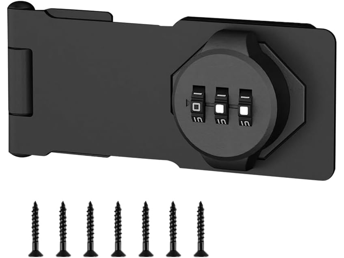Fechadura De Combinação De 3 Dígitos Para Armários