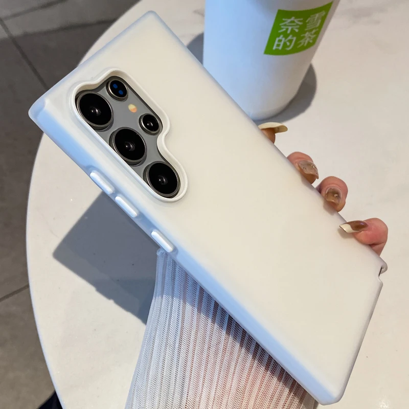 (branco A14 4g) Capa Protetora 2 Em 1 À Prova De Choque Da Samsung
