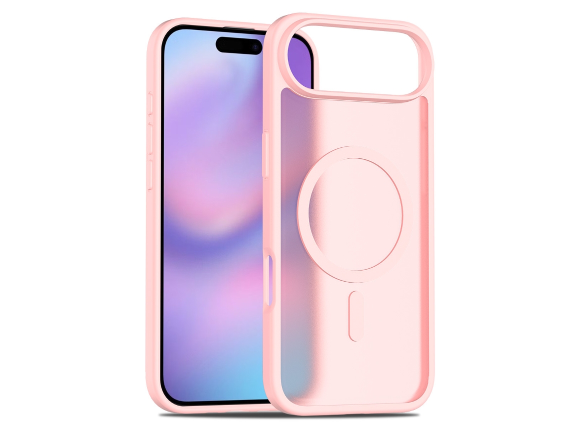 Capa Magsafe Para Iphone 17 Air, Rosa Claro
