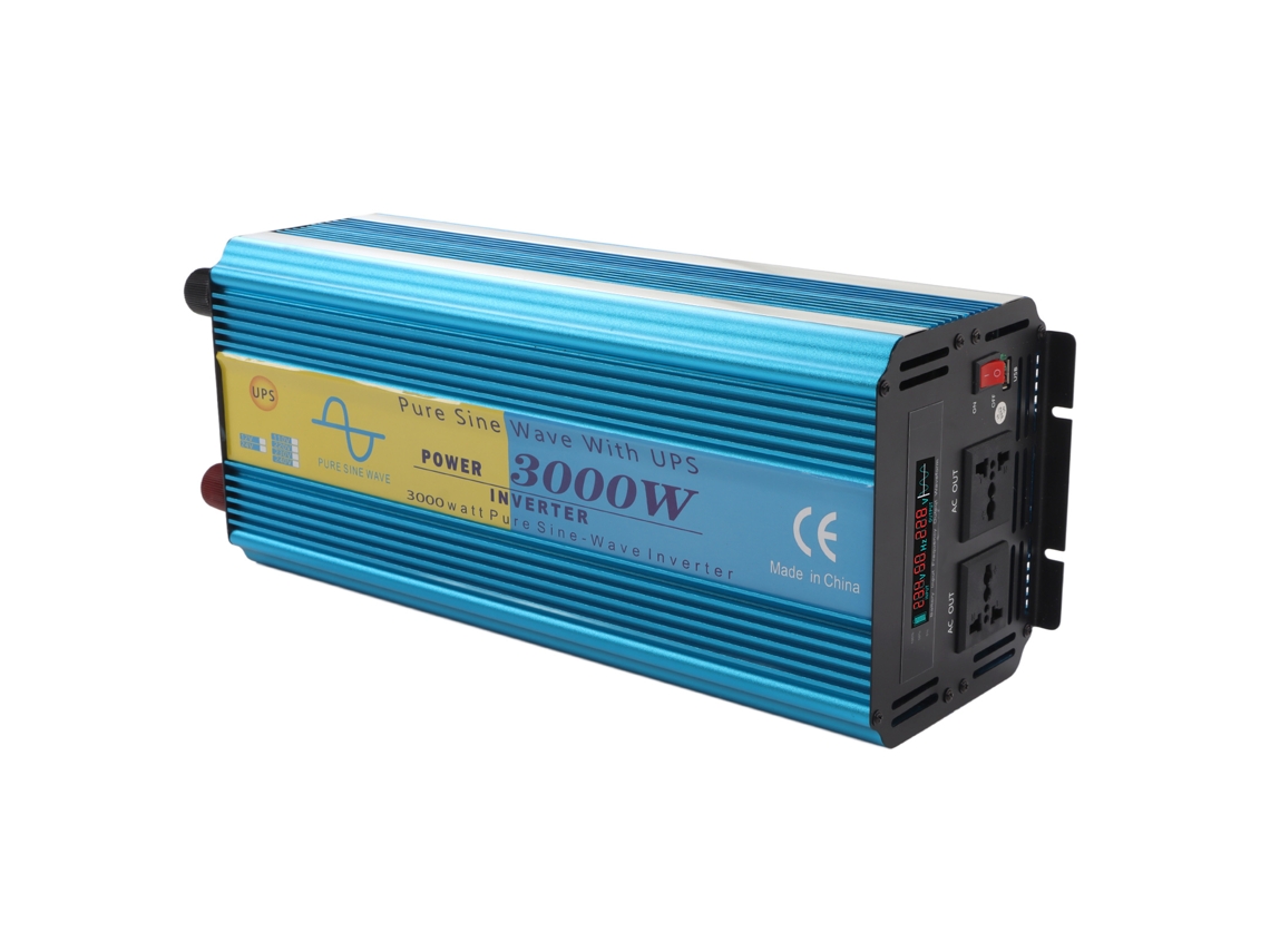 Laxiscreed Inversor De Onda Senoidal Pura 3000w Com Dissipação Rápida De Calor E Display Lcd
