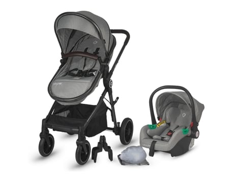 Carrinho de Bebé Convertível 3In1 COCCOLLE Ago Neutral Grey