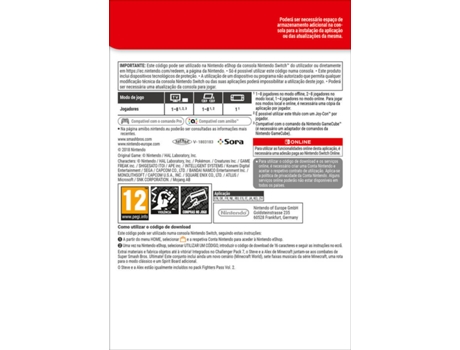 Cartão Nintendo Switch Super Smash Bros Ultimate: Steve & Alex Challenger Pack (Formato Digital)