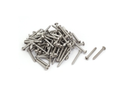 Parafusos de Aço Inoxidável 304 M3,5x30mm com Cabeça Redonda e Plana Phillips para Chapa Metálica, CHABERLU