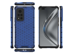 Capa Resistente A Impactos Com Estrutura Em Favo De Mel Em Pc + Tpu Para Honor View40
