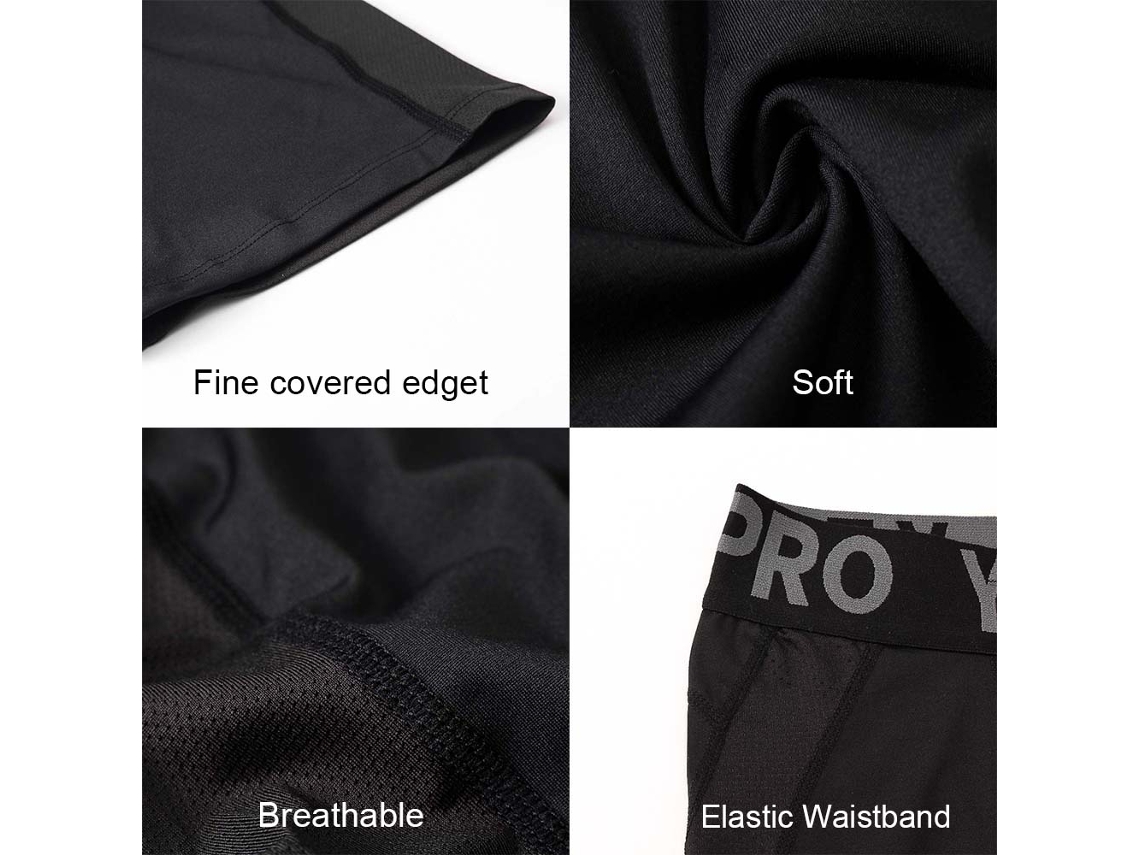 Calcinhas De Corrida Para Homem Com Secagem Rápida Compressão Leggings Fitness Treino Academia