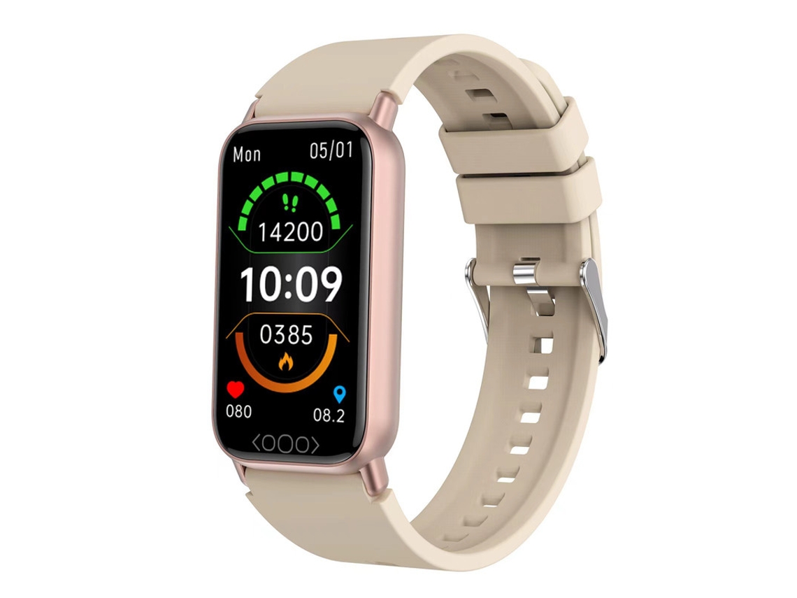 Tk72 Smart Watch Glicose no Sangue Temperatura Oxigênio no Sangue Frequência Cardíaca e Exercício Ouro GODTVAGT