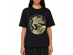 Sleep The Clarity Astronaut T-shirt Black Unisex Adults Size:s
