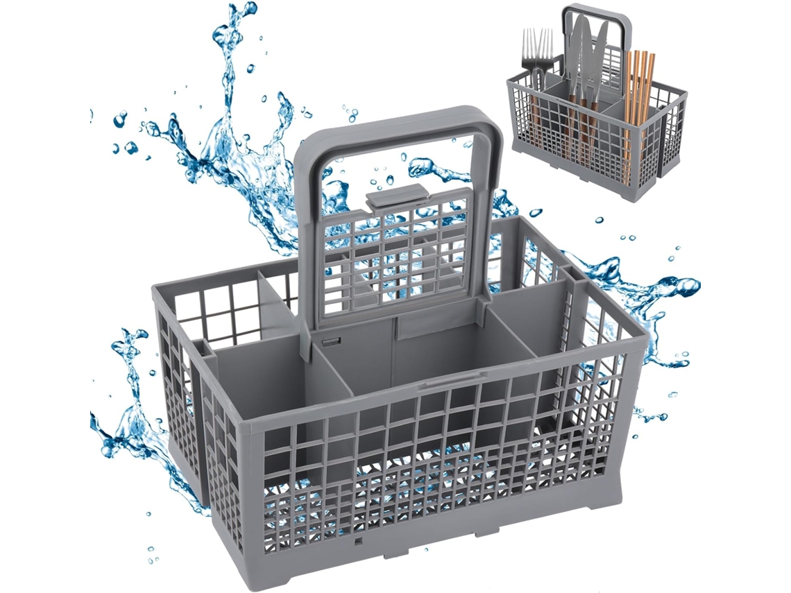Cesto para Talheres AQUAFORGE, resistente ao calor, com divisórias