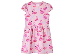 Vestido Para Criança Rosa-claro 104