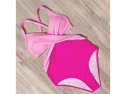 Maiô Monokini Feminino de Uma Peça 2026, Estilo Vintage, com Controle Abdominal, Modelo B4702