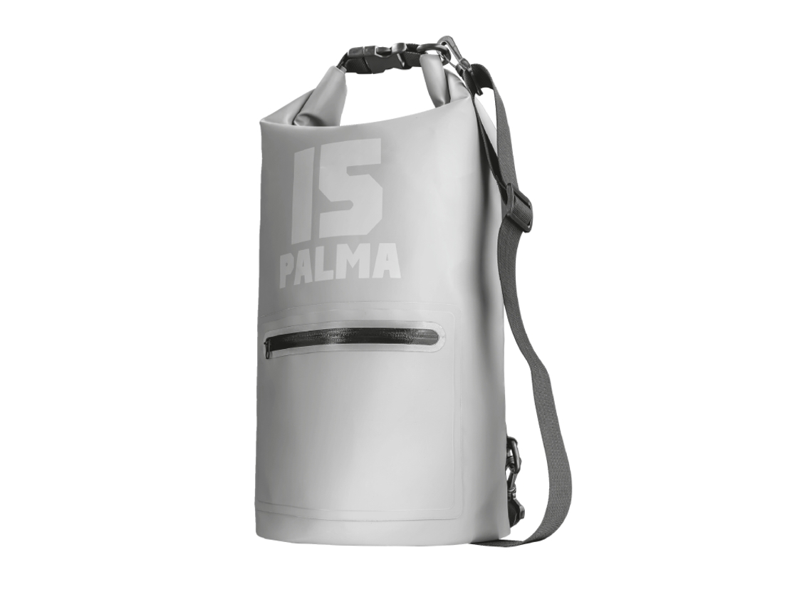 Mala TRUST Palma Impermeável 15L Cinza