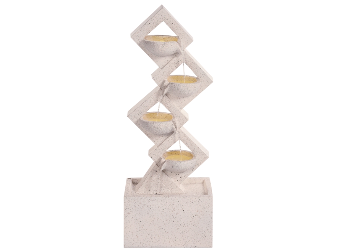 Fuente Led De Jardín Beige Shegar