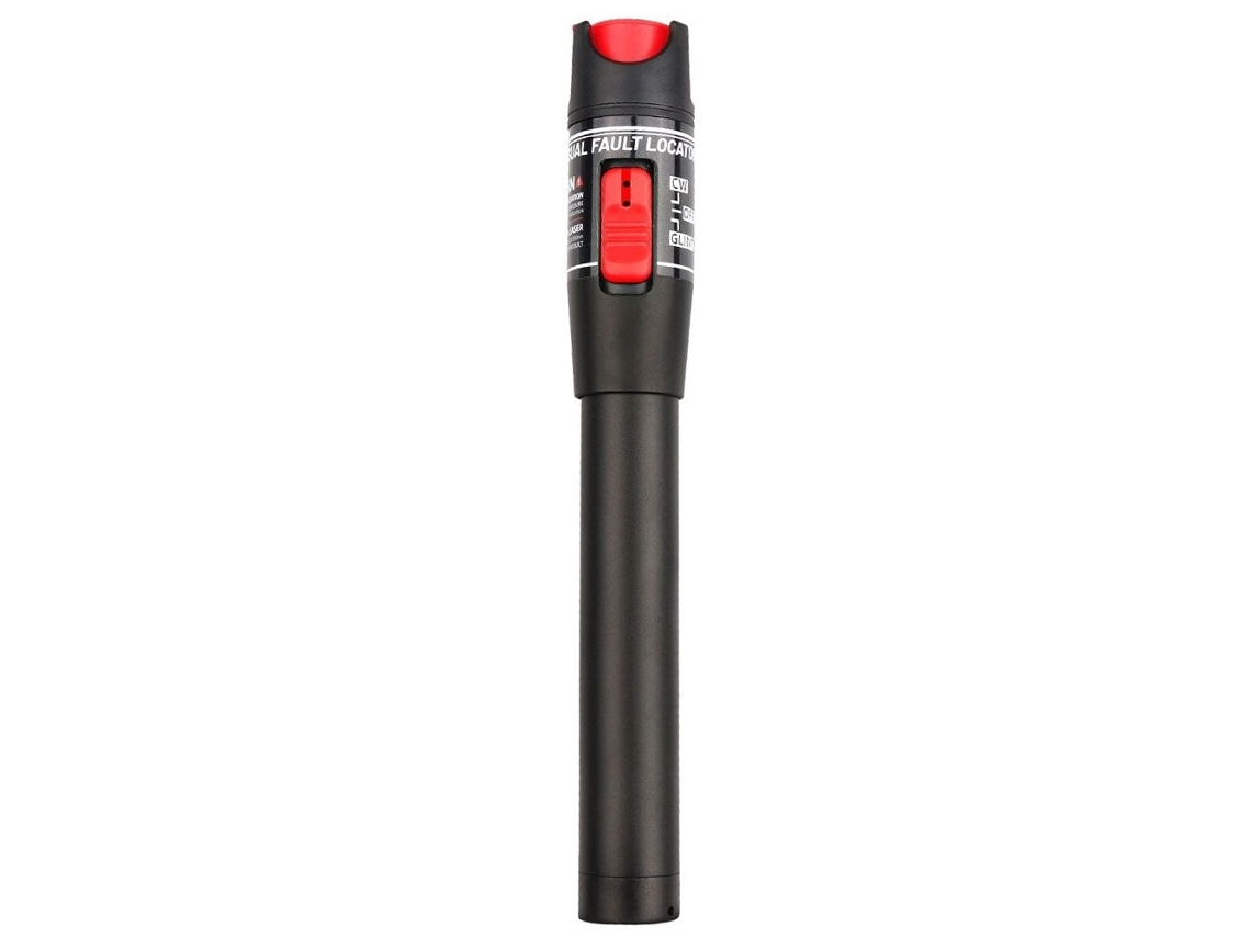 Caneta Portátil para Teste de Fibra Óptica 10Mw Luz Vermelha Localizador Visual de Falhas Caneta de Teste de Fibra Suporte para Interfa 05