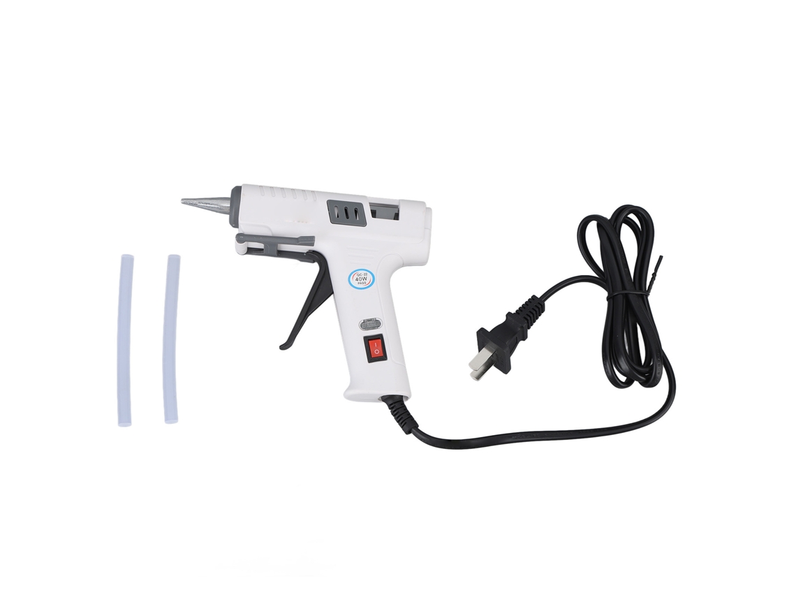 Pistola de Cola Quente 40W com Vara de Cola | S/MARCA
