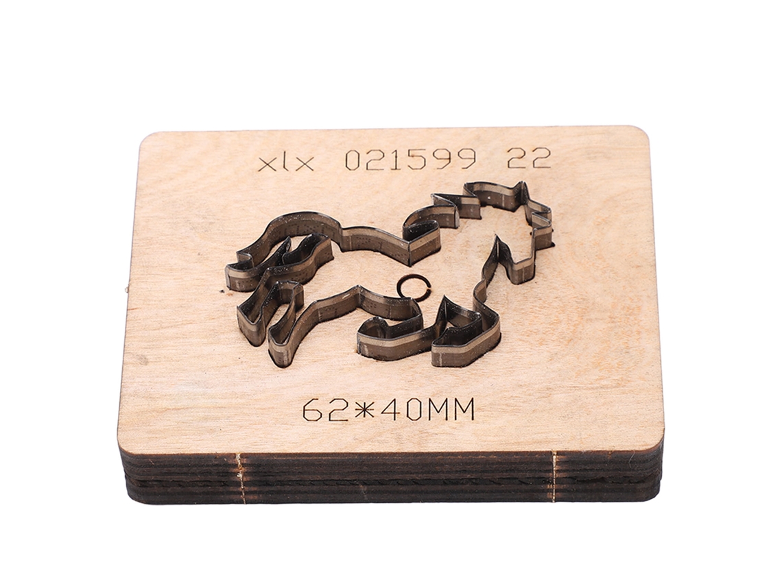 Yuru ferramenta de Corte de Couro Forma de Cavalo Punch Cutter Mofo para Papel Borracha Diy Artesanato 11x9x4cm 130g