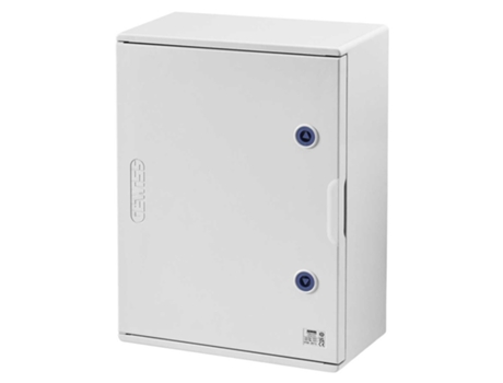 Moldura de poliéster GEWISS com fechadura 405X650X200Mm Ip66 cinza Gw46004F