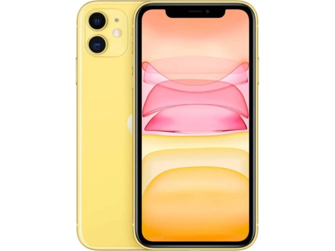 iPhone 11 APPLE (Recondicionado Flippers Marcas Mínimas - 6.1'' - 128 GB - Amarelo)