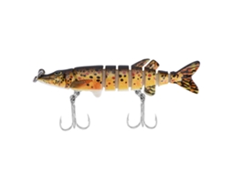 Lure (multi-jointed Bionic, High-efficiency Fish Attracting) New Product Pike 8 Colors Bestseller 8cm-5.3g Fishing Bait 6 Black Hook Hs023