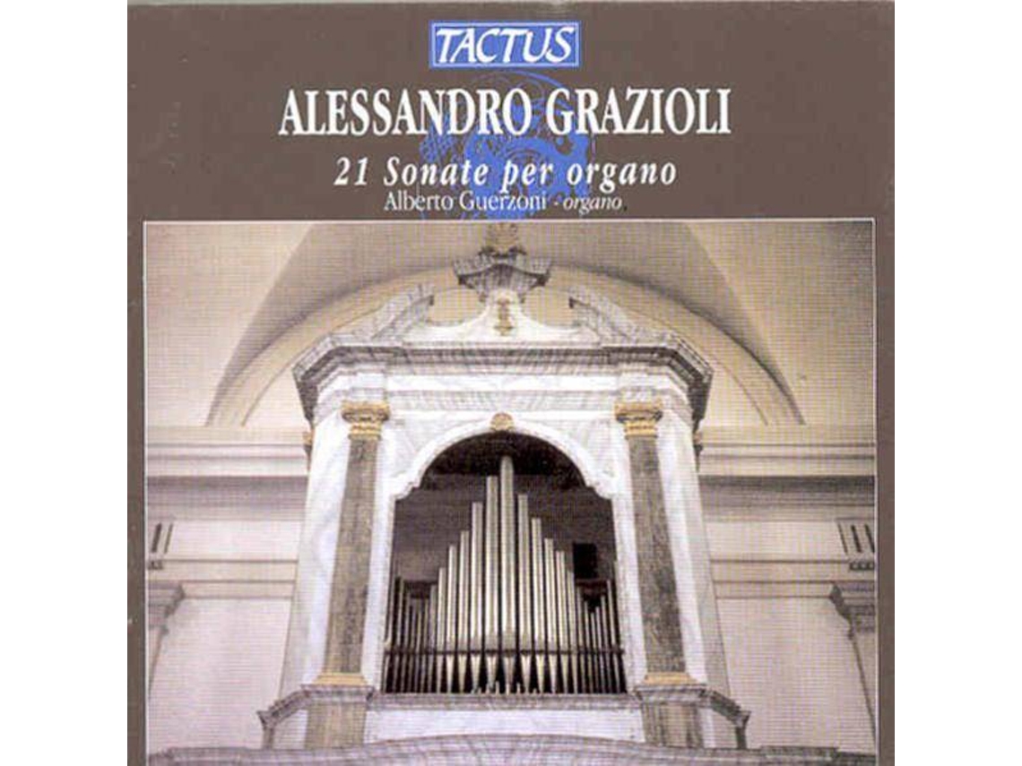 CD Guerzoni,Alberto - 21 Sonaten Für Orgel (1CD)