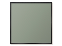 Magnetic Board Pastel Brown For The Living Room Espelharte (50x50 Cm)