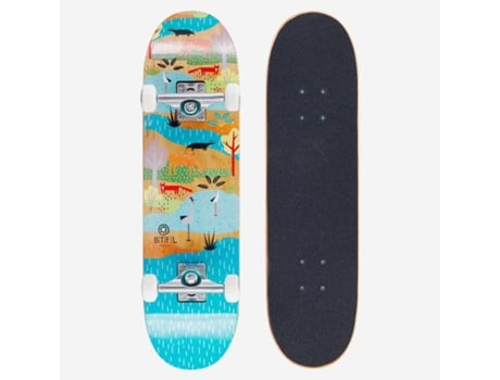 Bjoerk Mini Skate 28 X 7,5 Polegadas, Prancha Completa Para Crianças Btfl