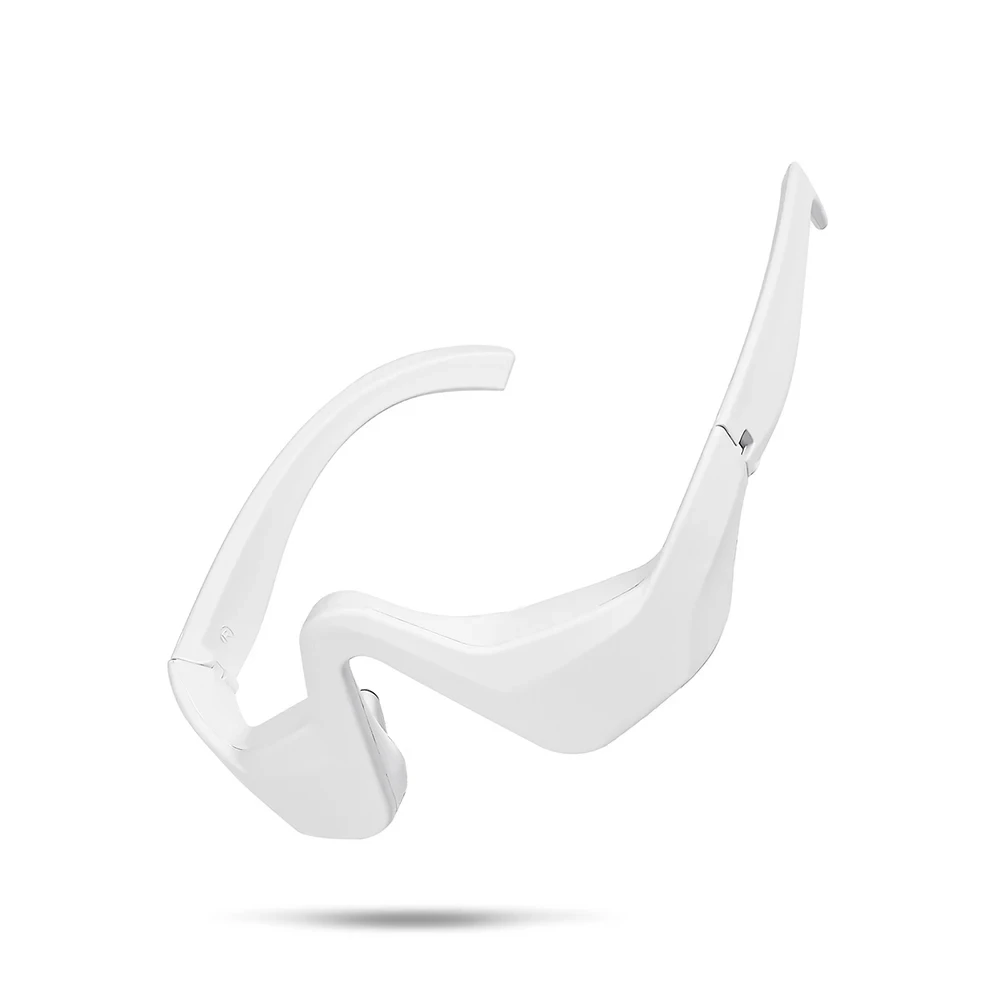 Massageador Ocular Ems 3d Com Luz Vermelha (branco), Para Cuidados E Relaxamento Dos Olhos