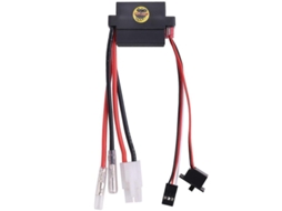 2026 controlador de Velocidade Esc de 320a 6 12v para Barco Rc com Bec 2a, Plástico Preto