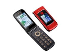 Telefone Flip EOOCOO (botões Grandes, Duplo Sim Duplo Standby)