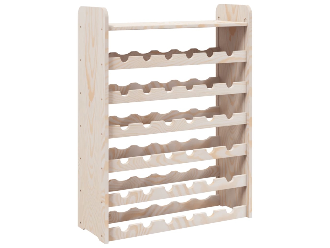 Wine Rack, Wine Racks Vidaxl Marrom Madeira De Pinho (n/a)