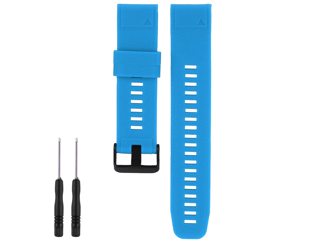 Cinto de Relógio de Silicone Compatível com Garmin Fenix3, Fenix5/fenix5plus EOOCOO (substituição com Liberação Rápida, 22mm)