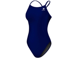 Roupa de Banho Durafast Elite Solid Diamondfit Azul 24 Mulhertyr