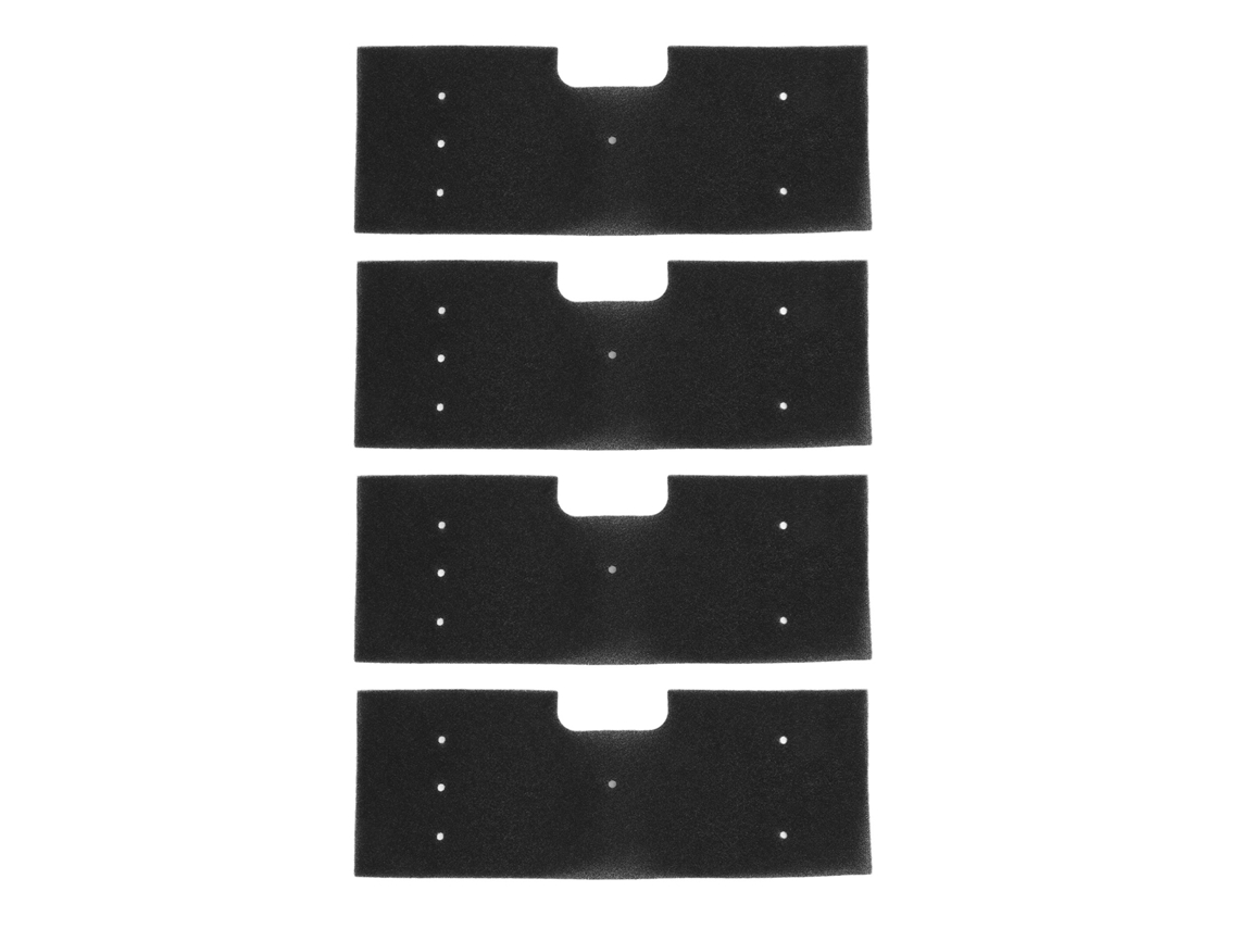 4pcs Filtro de Pelúcia Lavável Reutilizável com MARCA
