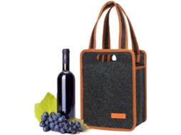 Bolsa Térmica para Garrafa de Vinho Porta Reutilizável, Portátil com Isolamento Térmico, Transporte CHABERLU