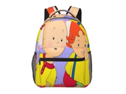 Mochila Caillou Para Estudantes, Durável E Leve, À Prova Dágua E Com Alça De Ombro Respirável. Loja Olysi