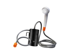 Chuveiro Externo Portátil Para Camping, Viagens, Mochilão, Acampamento, Preto, Sem Controle Remoto. PENGDSJE
