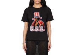 Rockinstone Rocky Movie Usa Black Adult T-shirt Size:xxxl