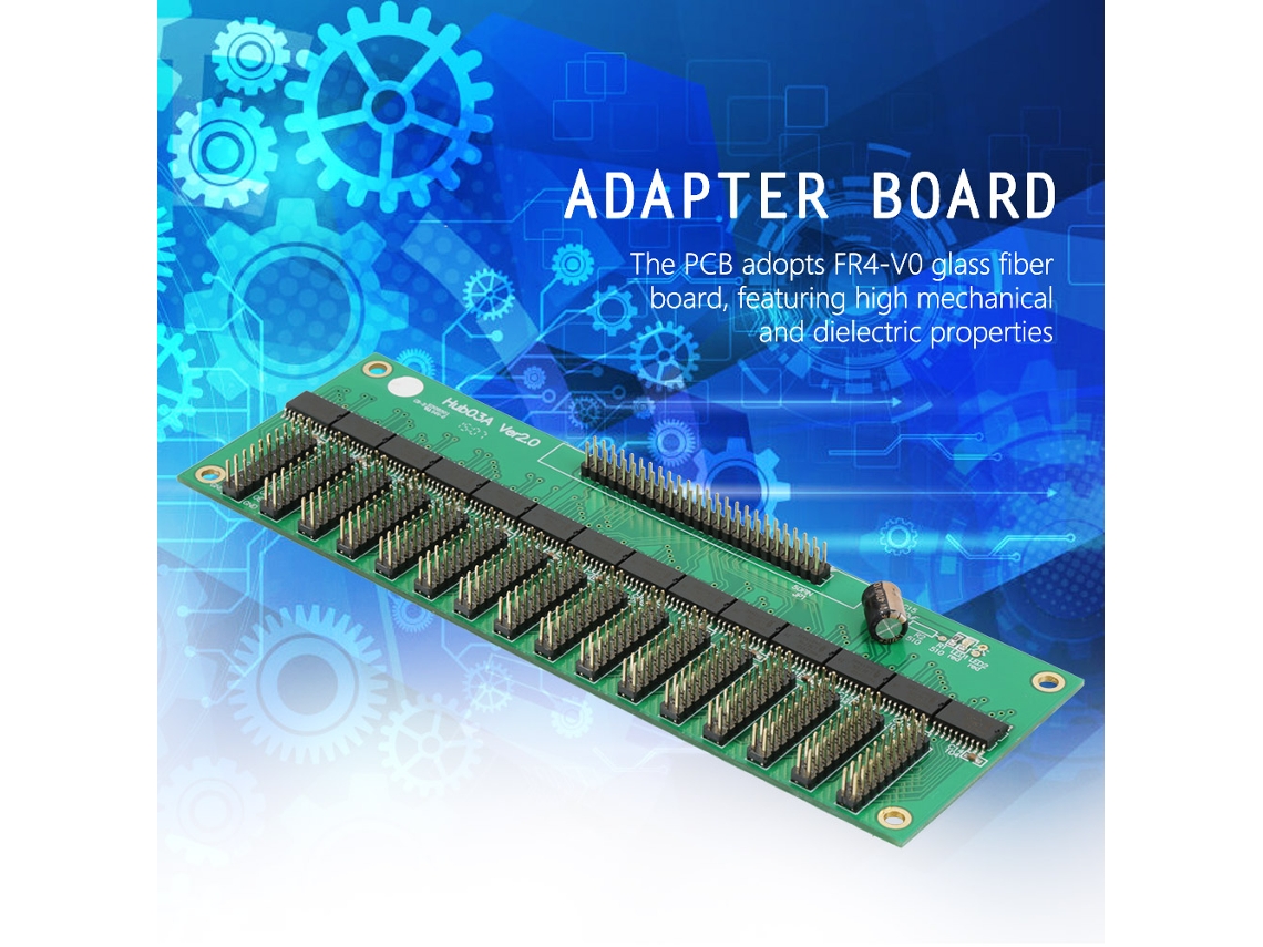 Placa Adaptadora Hub Conversão Interface Led 16 Saídas