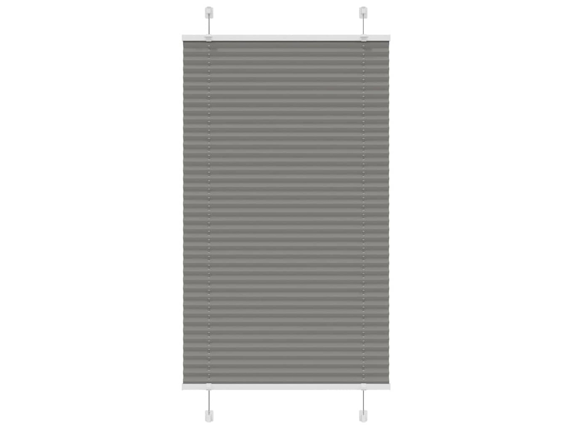 Antracite Plissada Cega 80x100 Cm Largura Tecido 79,4 Cm MAISON EXCLUSIVE