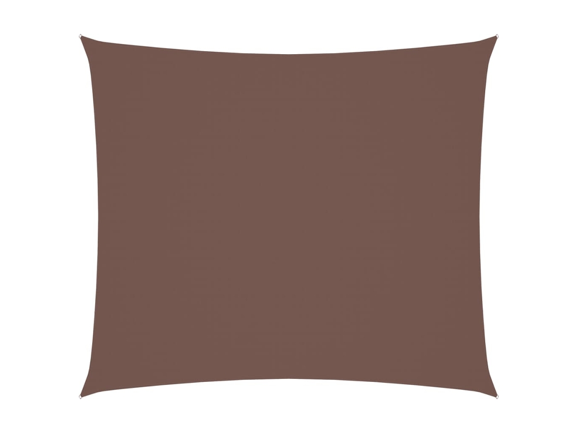 Vela Para Sol Tecido Oxford Retangular 2,5x3 m Castanho MAISON EXCLUSIVE