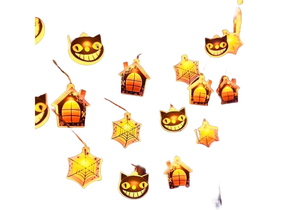 Laxiscreed Luzes De Natal Led Com Decorações De Halloween E Páscoa, 3m Com 20 Leds E Efeito Piscando