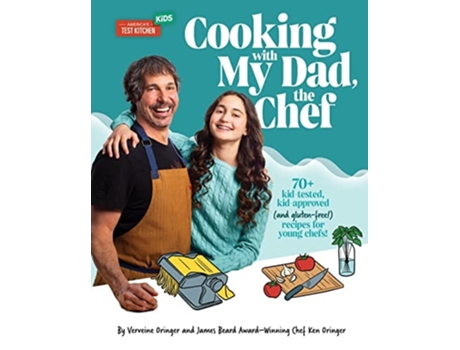 Livro Cooking with My Dad the Chef de Verveine Oringer e Ken Oringer (Inglês - Capa Dura)