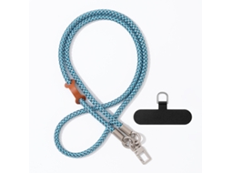 Lurelia Cordão Para Telemóvel Ajustável Transversal Trançado 120 Cm Poliéster Anti-perda