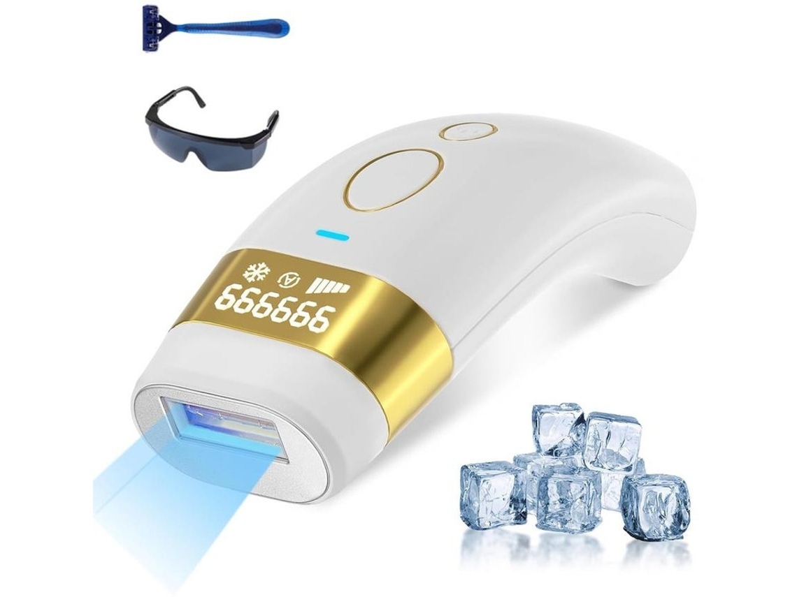 Aparelho De Depilação Ipl 999.999 Flashes 5 Níveis Ajustáveis ​​​​para Homens E Mulheres Yizhood ()