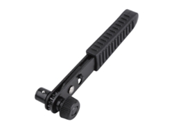 Chave de Ratoeira 1/4'' Preta com Alça para Bits de Chave, Soquete Rápido em PVC e Ferro, 12x5x3cm 65g da S/MARCA