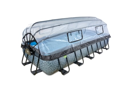 Piscina Tubular EXIT TOYS (TU - Cinzento)