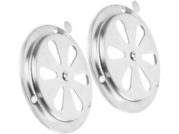 Tampas De Aço Ajustáveis Com Ventilação E Função De Secagem.