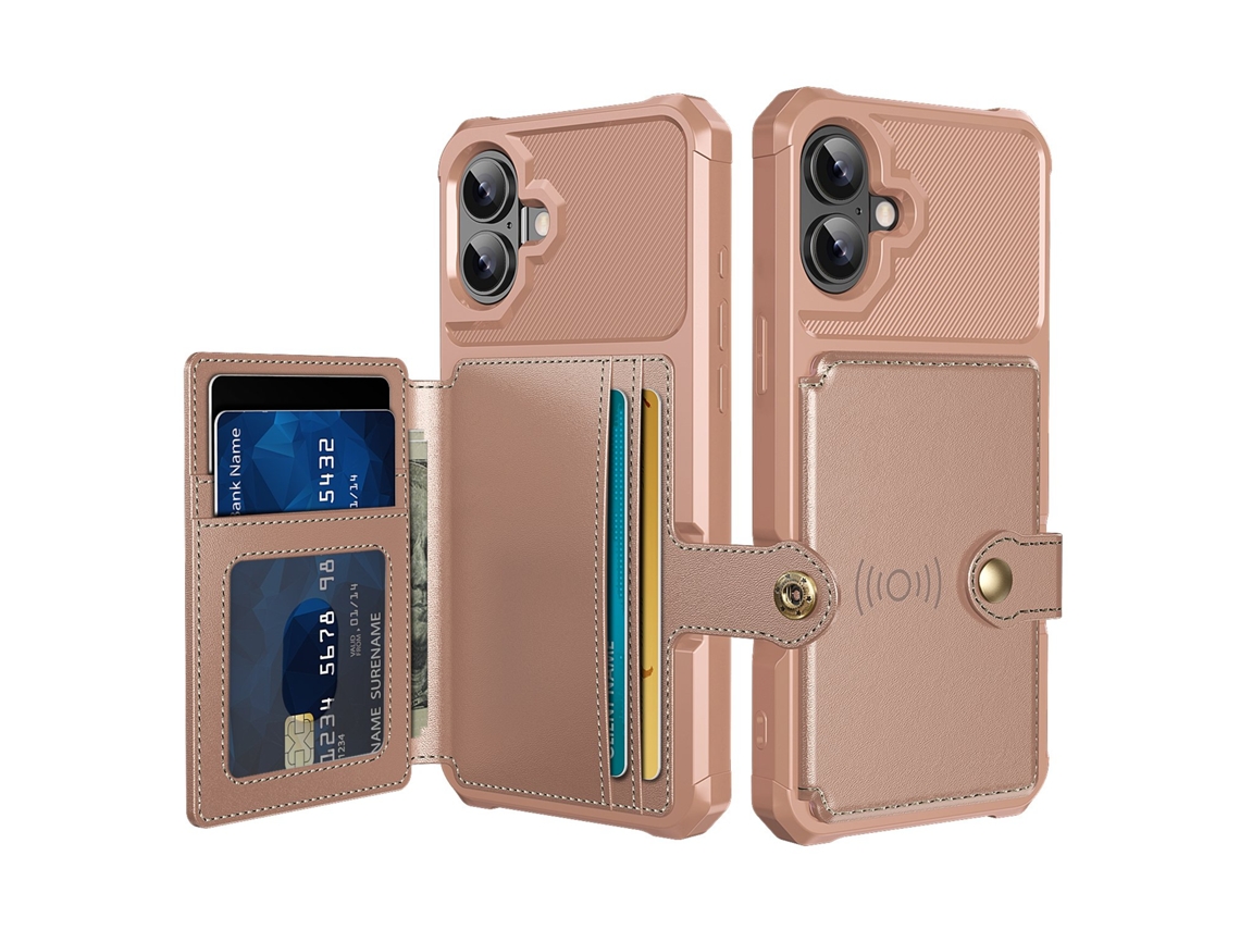 Capa Carteira Para Iphone 17 Com Design Compacto.