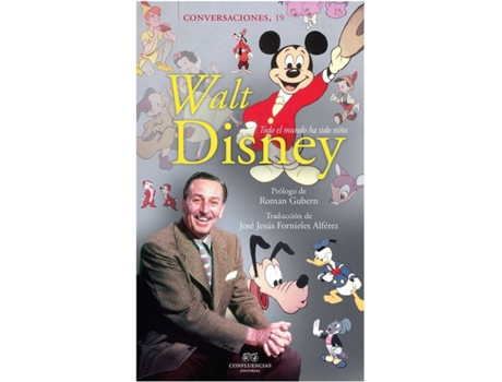 Livro Conversaciones Con Walt Disney de Walt Disney (Espanhol)