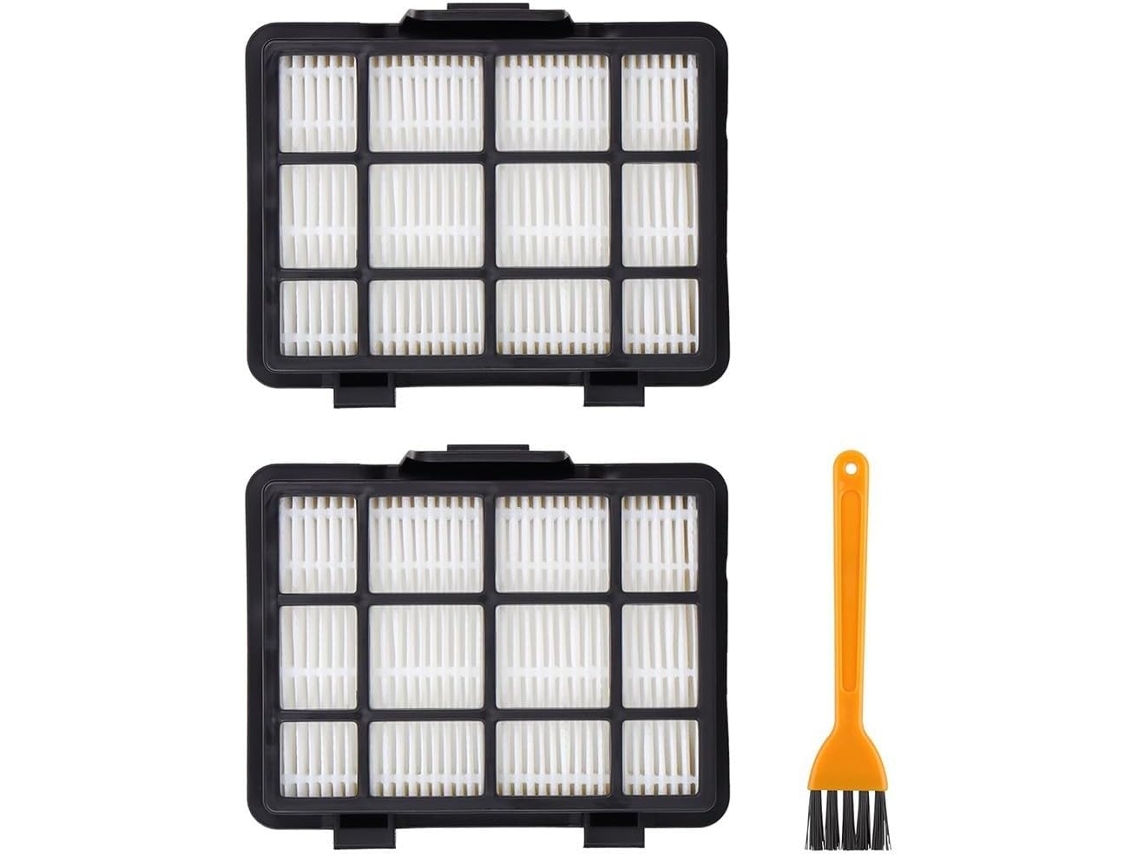 2 Filtros De Reposição Para Aspirador Pó Sem Saco Eureka Nen180 Com